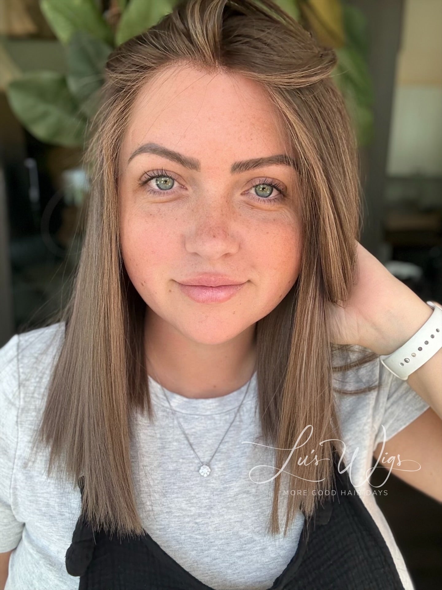 “Mocha Drift” [M] 16” Lace Top Wig