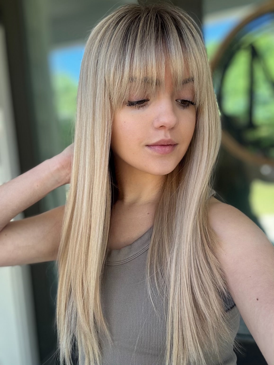 “Ray” [S] 20” Lace Top Wig