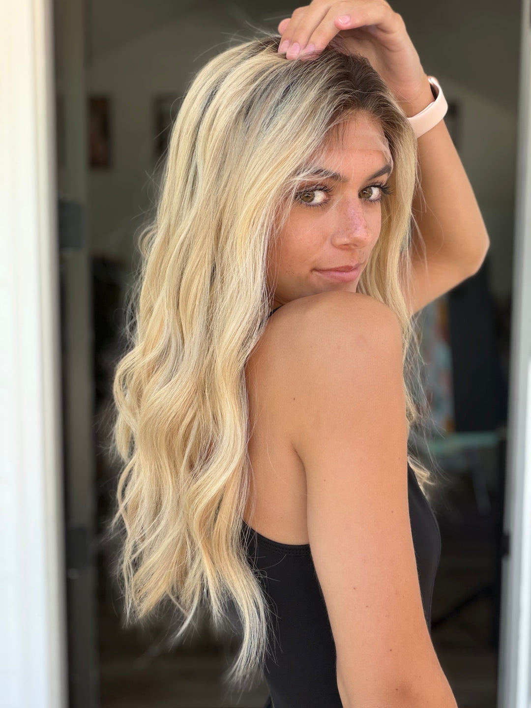 Ray 22” Lace Top Topper
