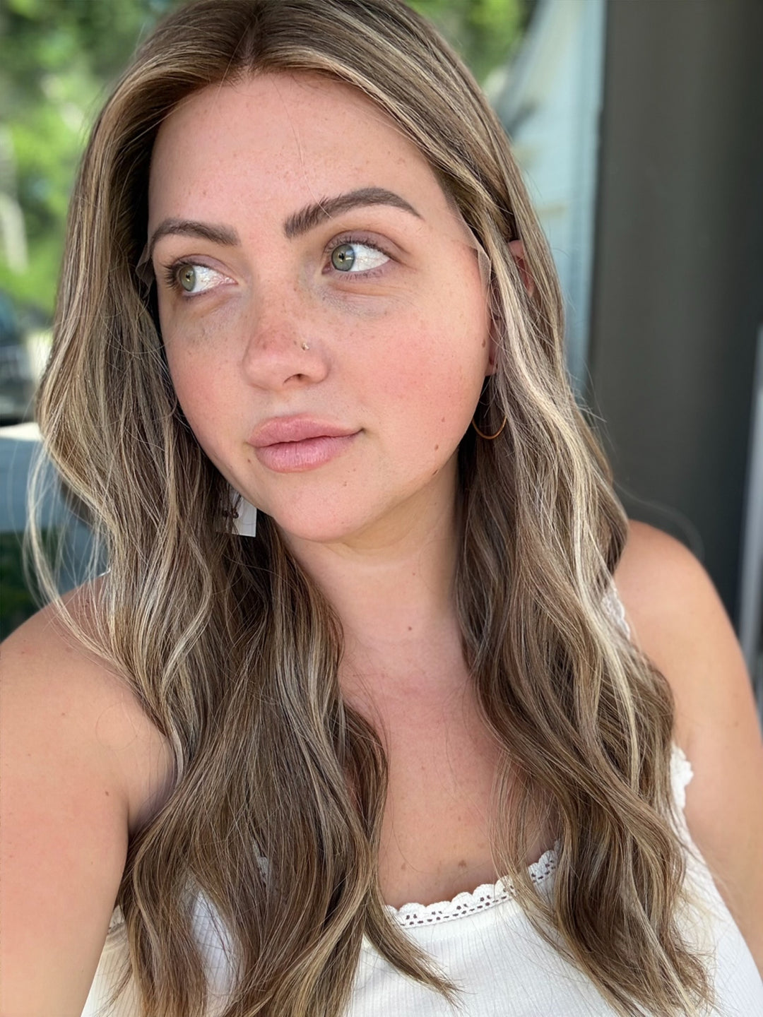 “Morgan” [XS] 22” Lace Top Wig