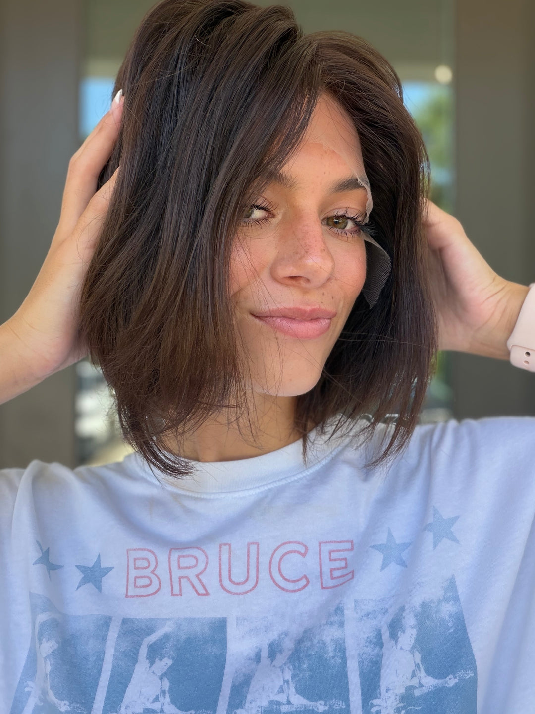 Dark Chocolate Brown [M] Euro Co. Lace Top Wig