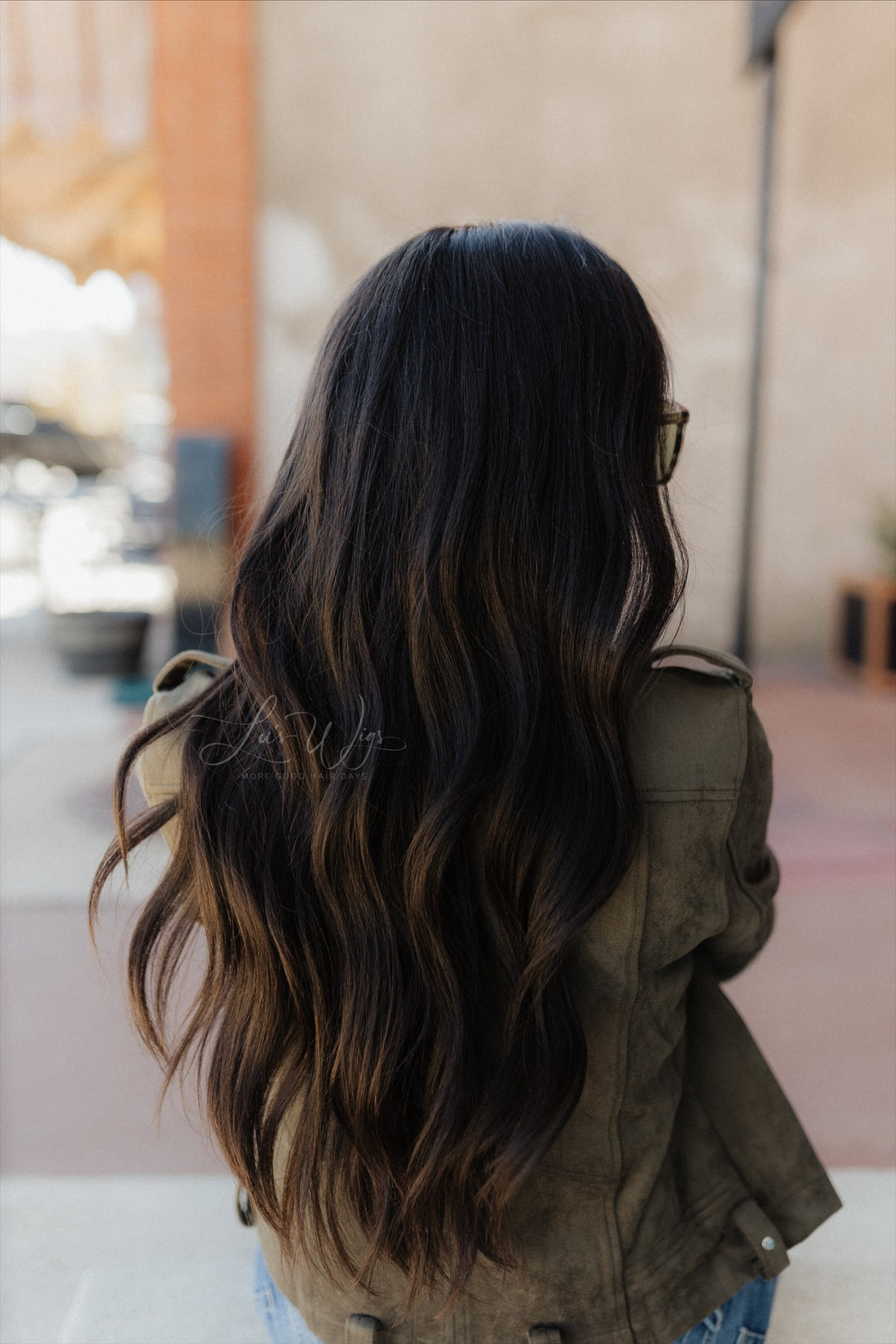 “So Polished” Glam Co. 24” Lace Top Wig