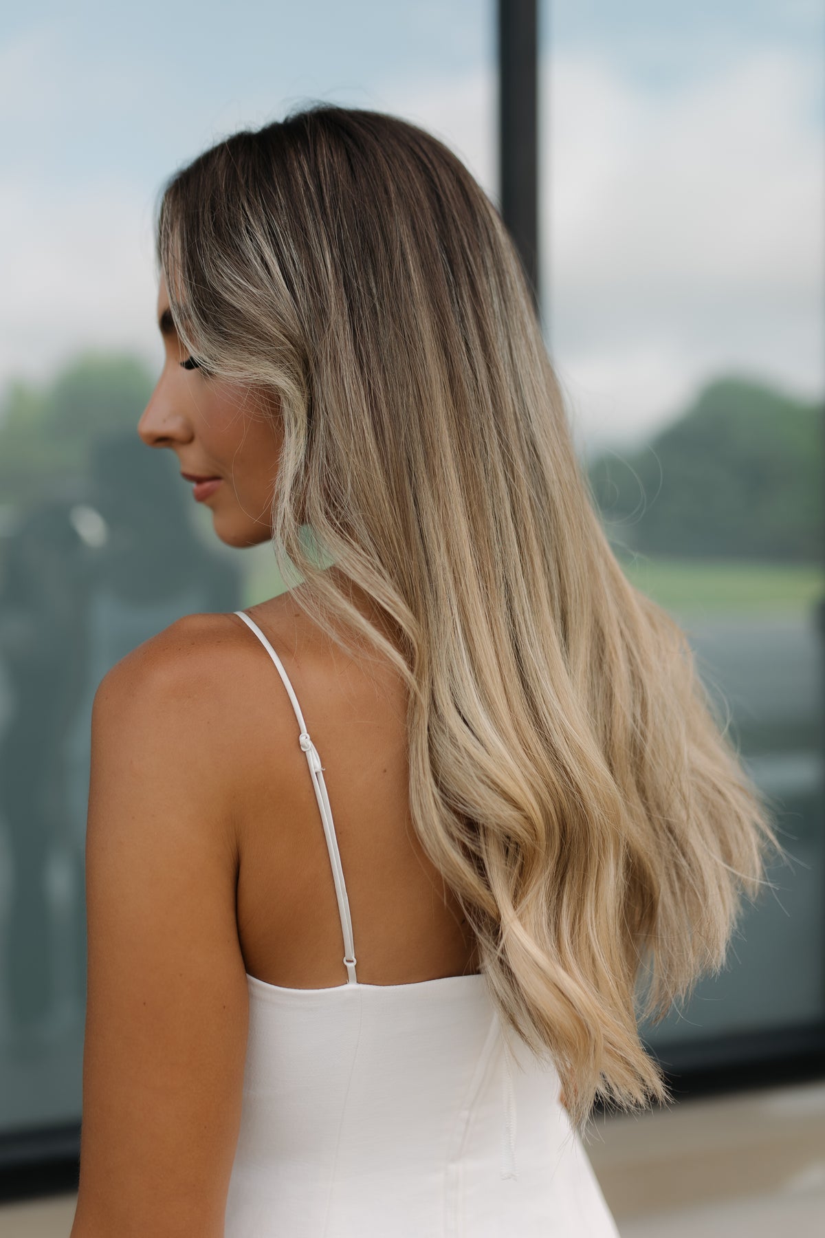 Danielle Ambassador 22" Mongolian Human Hair Lace Top Wig, photo 20 of 35