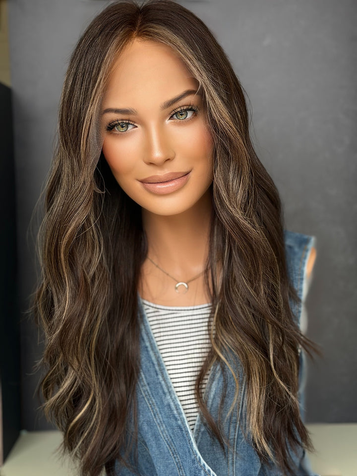 3B2897 22" [M] Lace Top Wig
