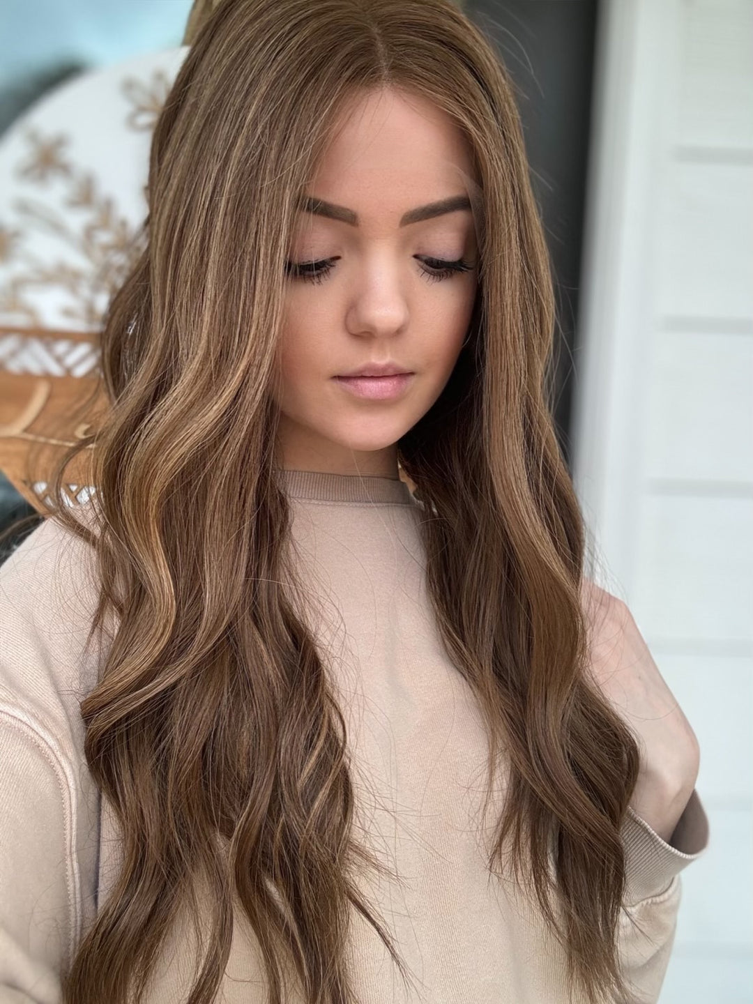 “Madison” [M] 22” Lace Top Wig