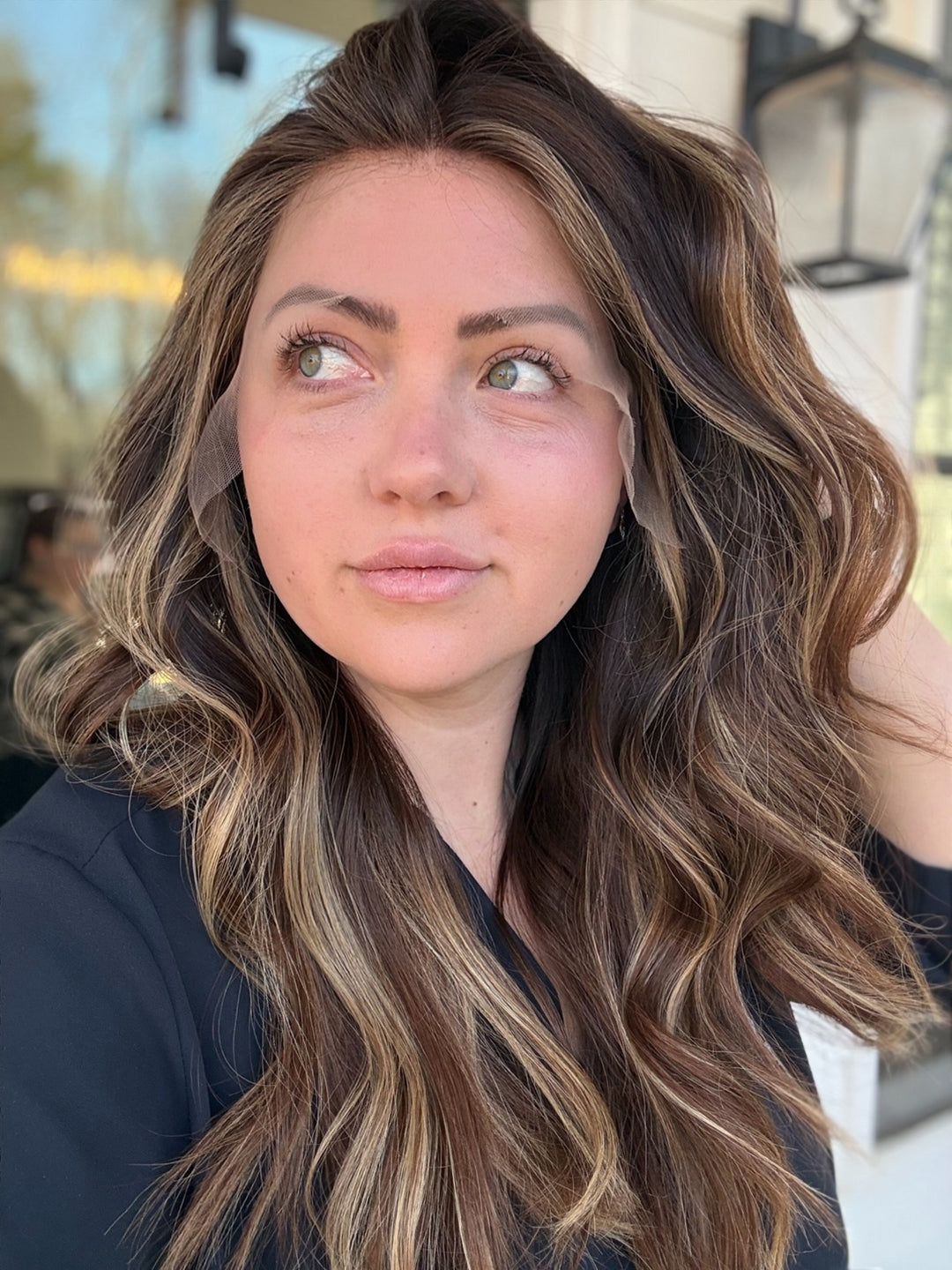 "Gracie" 22" [M] Lace Top Wig