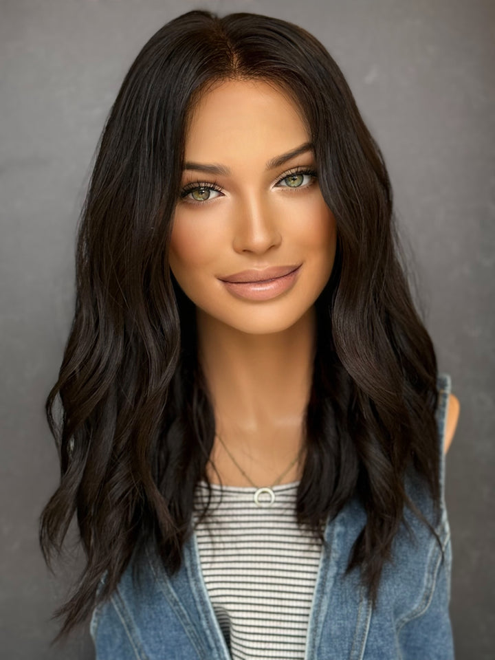 “Jordyn” [S] 18” Lace Top Wig
