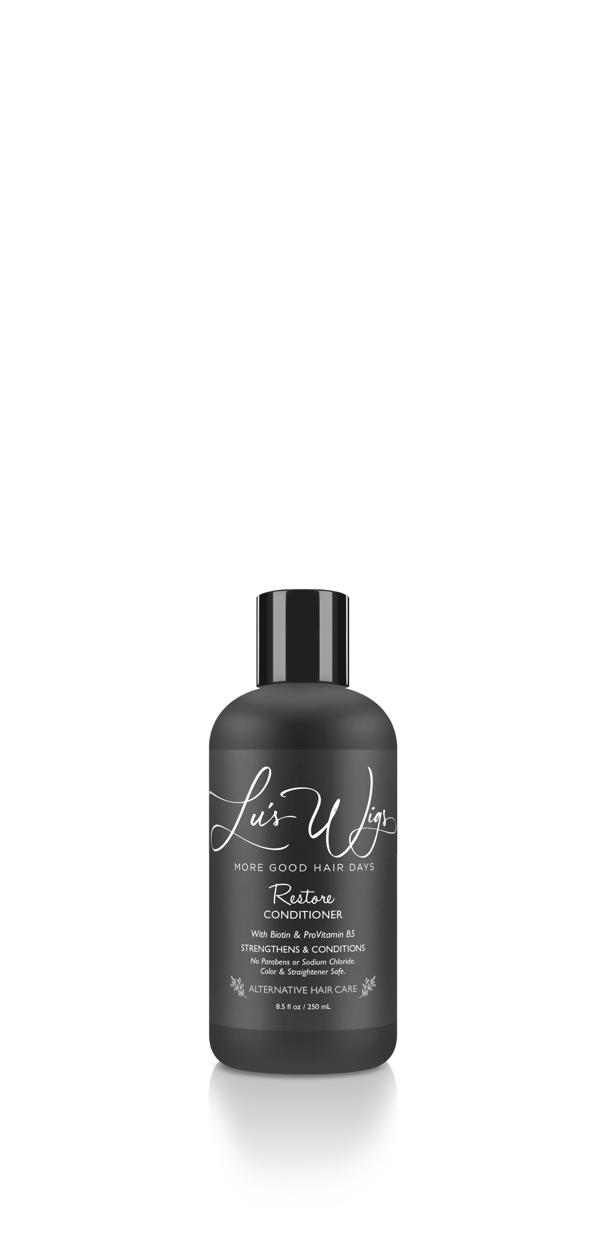 Lu's Wigs Restore Conditioner, part of the Complete Care Set