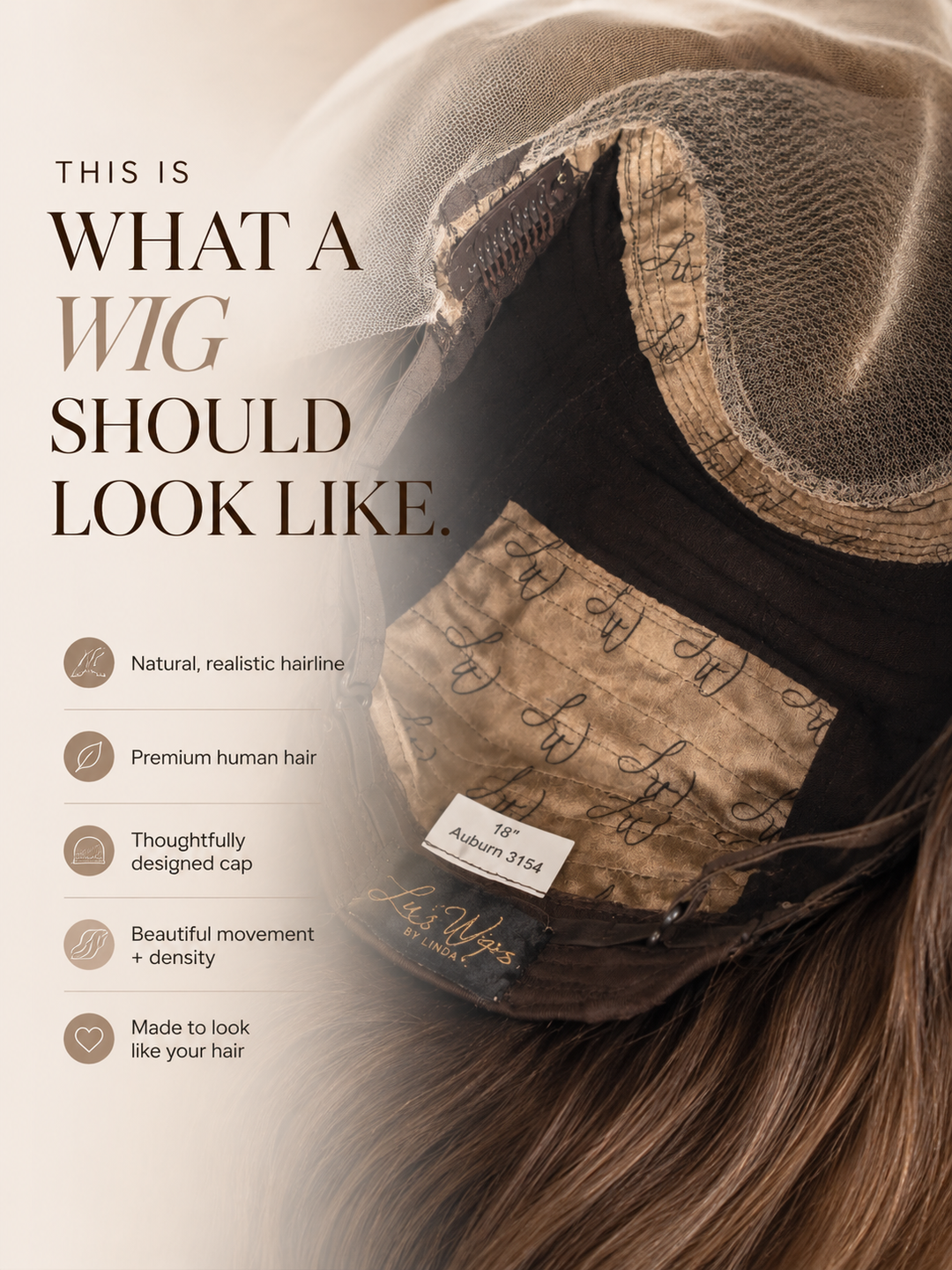 <b>Effortlessly Chic</b><br> <I>Classic European Collection</I> <br> 12” Lace Top Wig