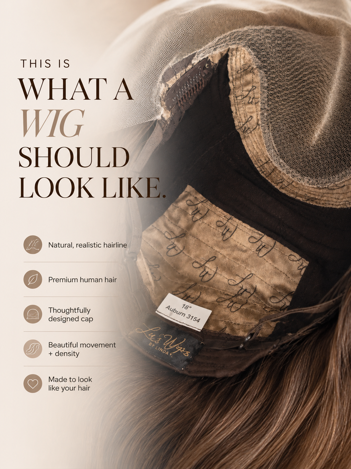 <b>Effortlessly Chic</b><br> <I>Classic European Collection</I> <br> 12” Lace Top Wig