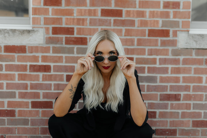 “Aurora” Glam Co. 22” Lace Top Wig