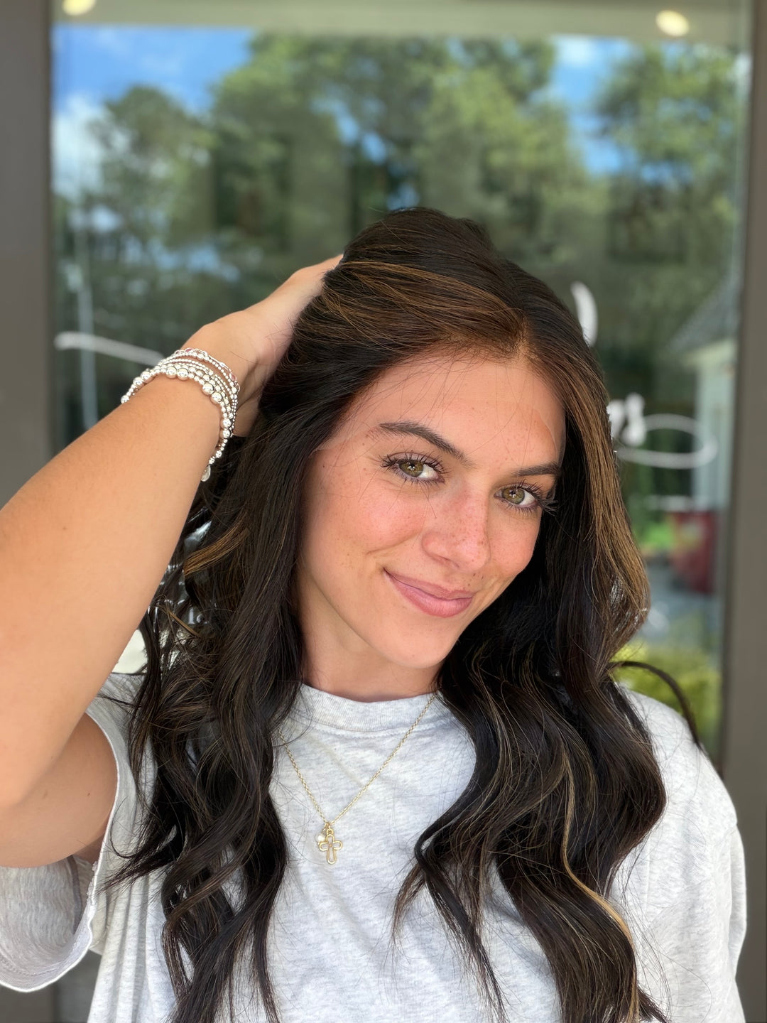 Jordyn w balayage [L] 20” Lace Top Wig