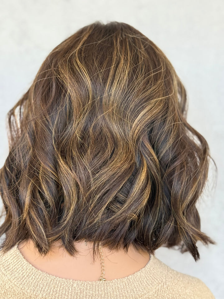 “Carol” {L} 12” Lace Top Wig