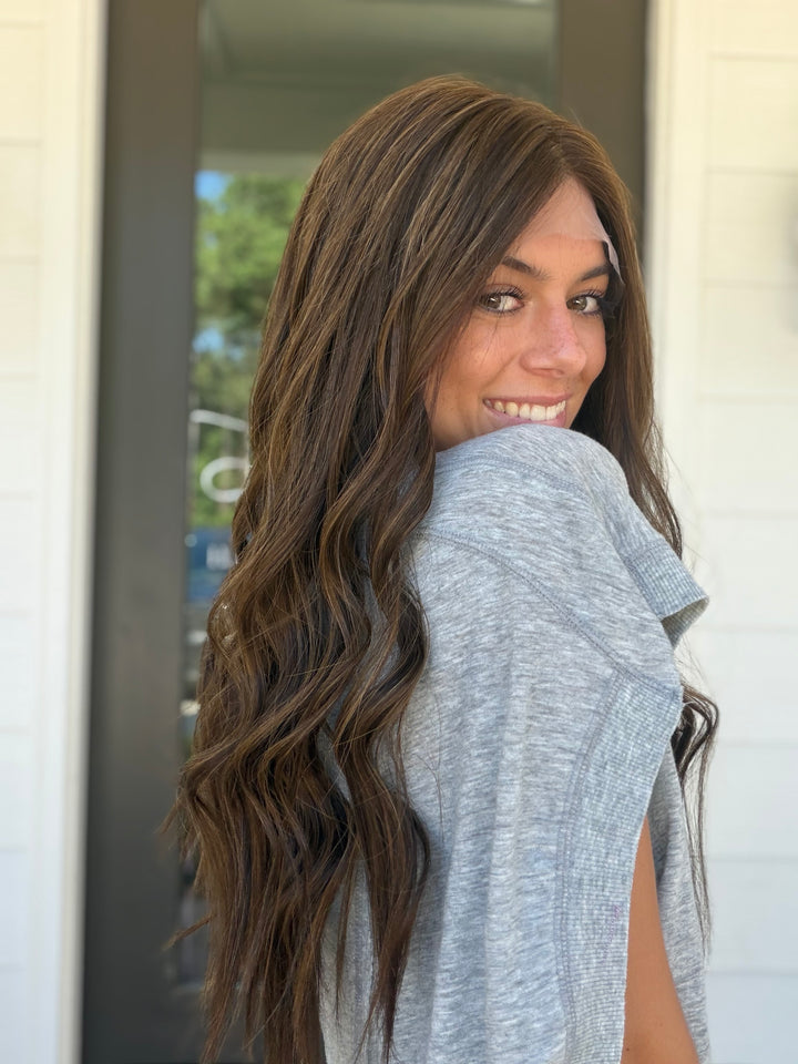 “Merrit” (M) 24” Lace Top Wig
