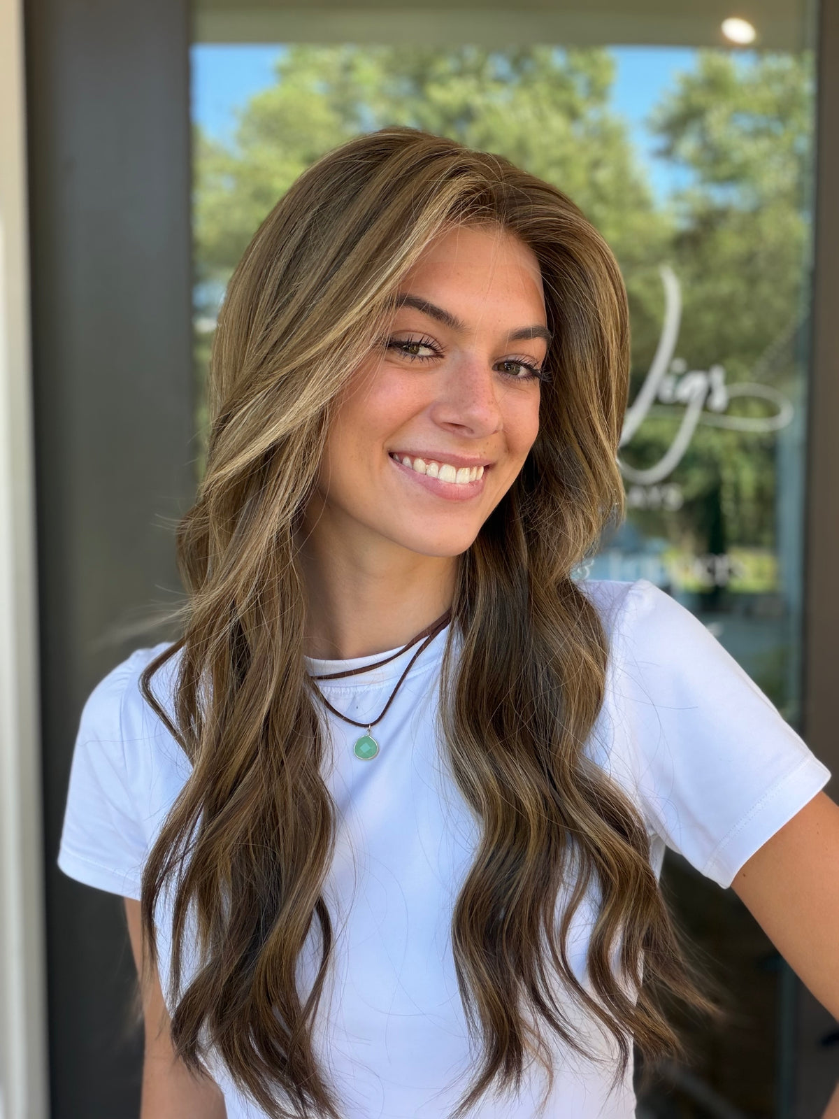 <b>Sandra</b><br><u>M</u> <br> <l>Signature Mongolian Collection</l> <br> 24” Lace Top Wig