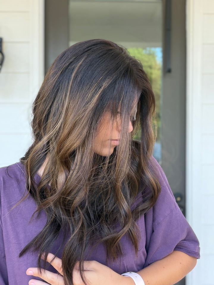 Junie with balayage (L) 20” Lace Top Wig