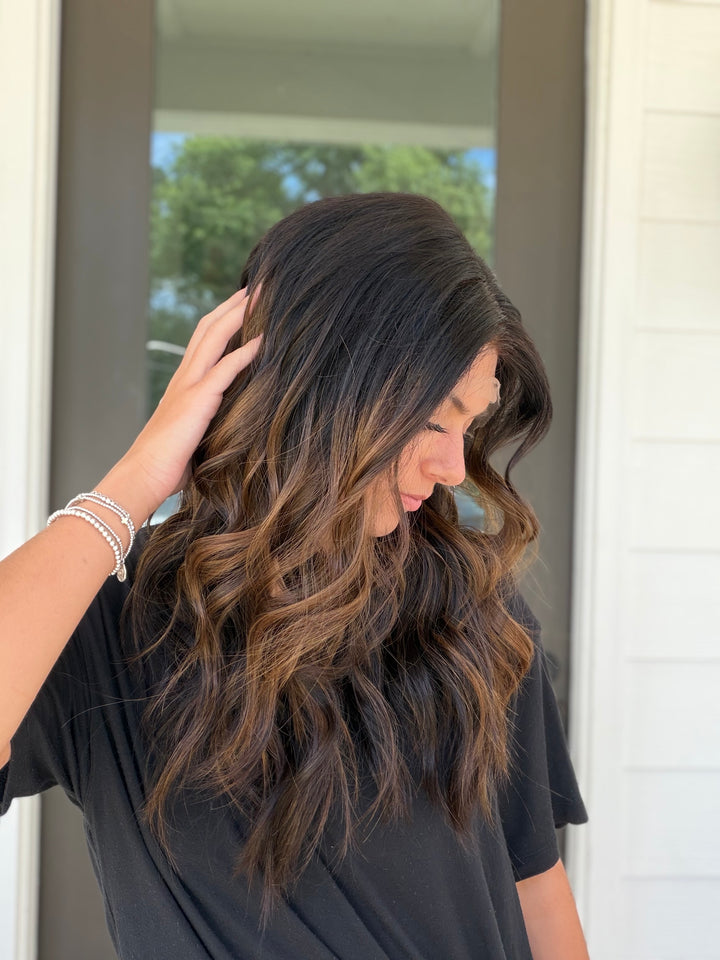 Jordyn with balayage (S) 22” Lace Top Wig