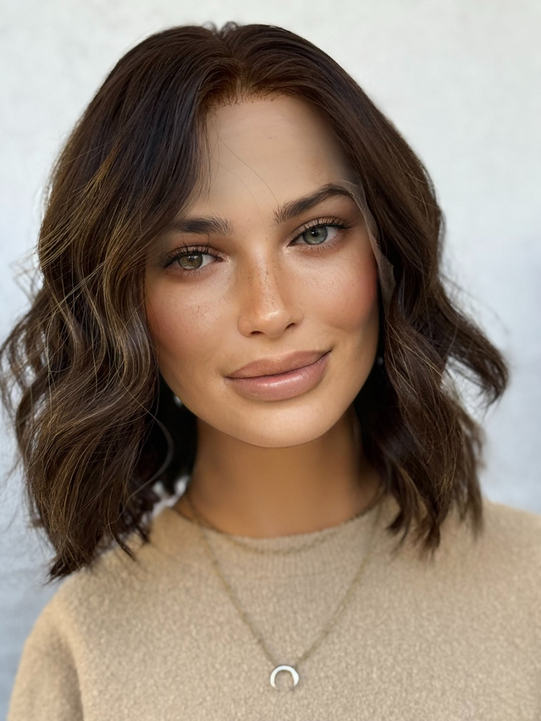 “Carol” {L} 12” Lace Top Wig