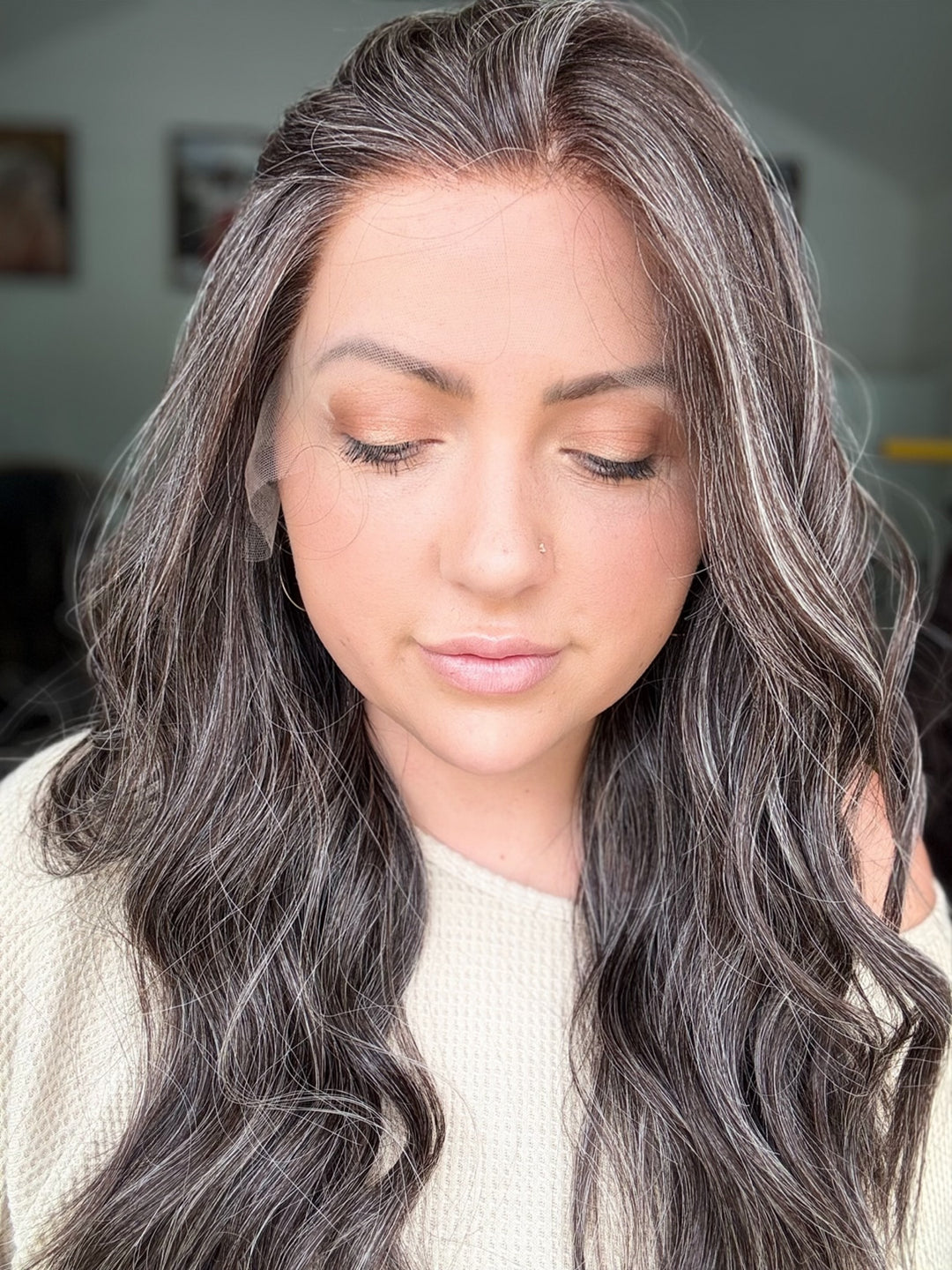 “Faith” [M] 22” Lace top wig