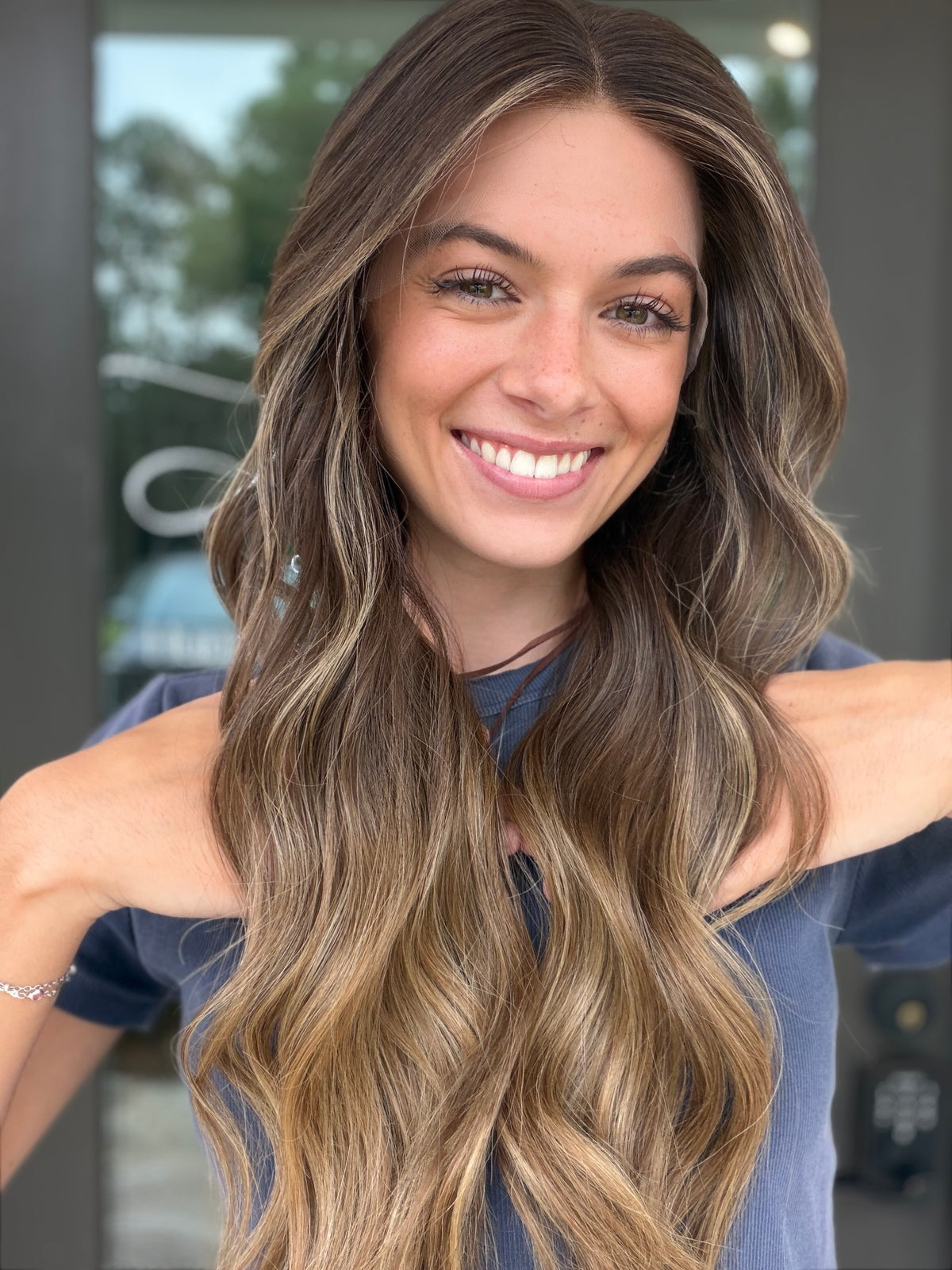<b>Ella Langley</b><br><u>M</u> <br> <l>Signature Mongolian Collection</l> <br> 24” Lace Top Wig