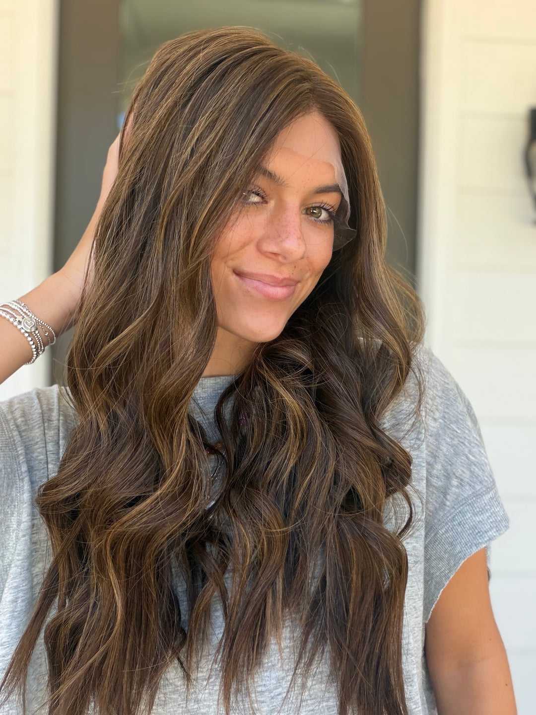 “Merrit” (M) 24” Lace Top Wig