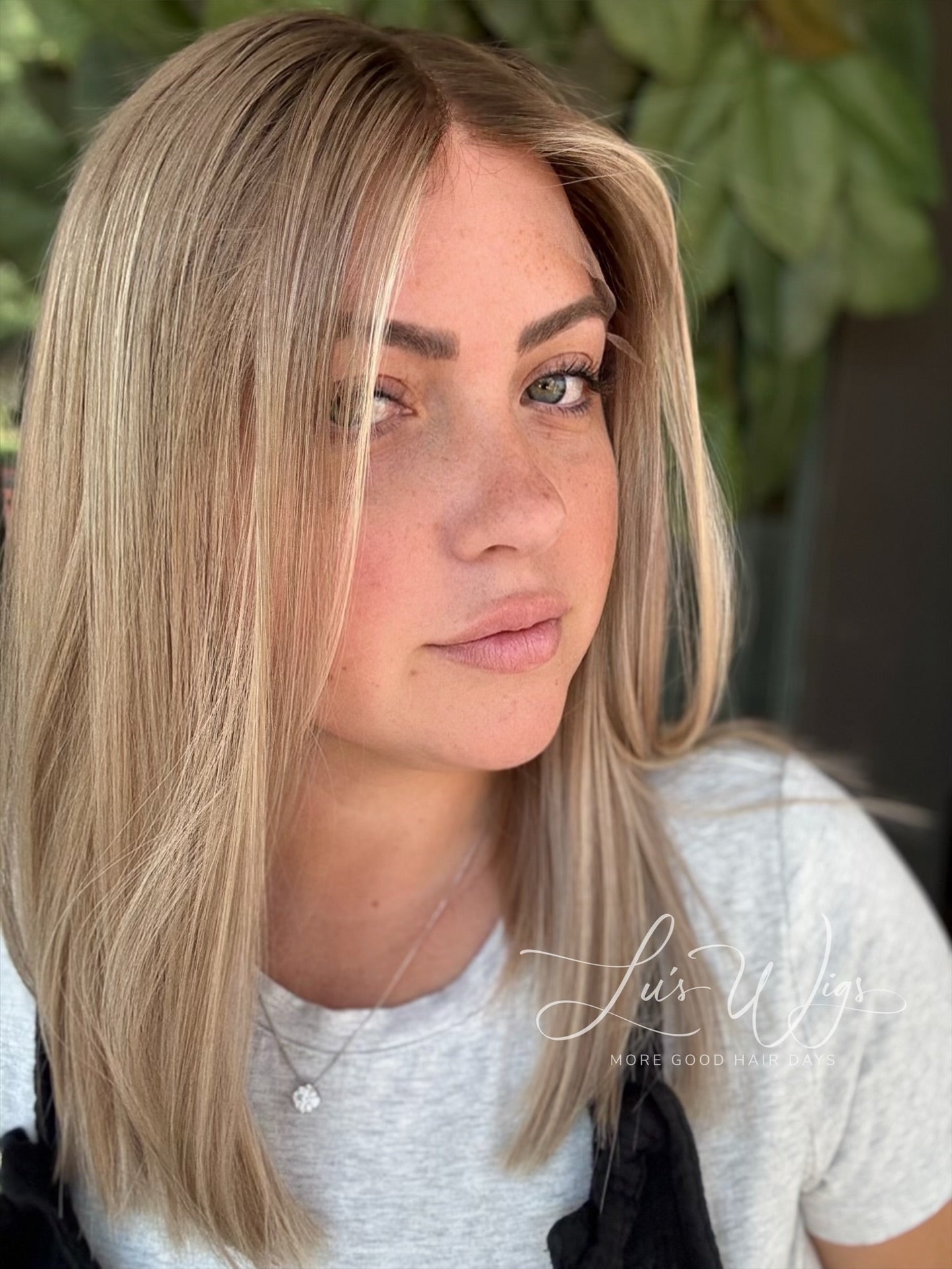 “Golden Hour” [M] 16” Lace Top Wig