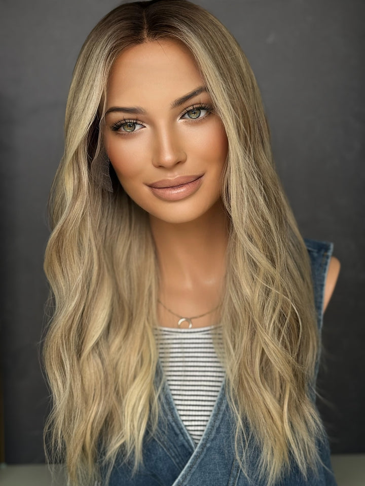 “Dark Bentley” [M] 20” Lace Top Wig