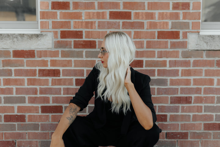 “Aurora” Glam Co. 22” Lace Top Wig