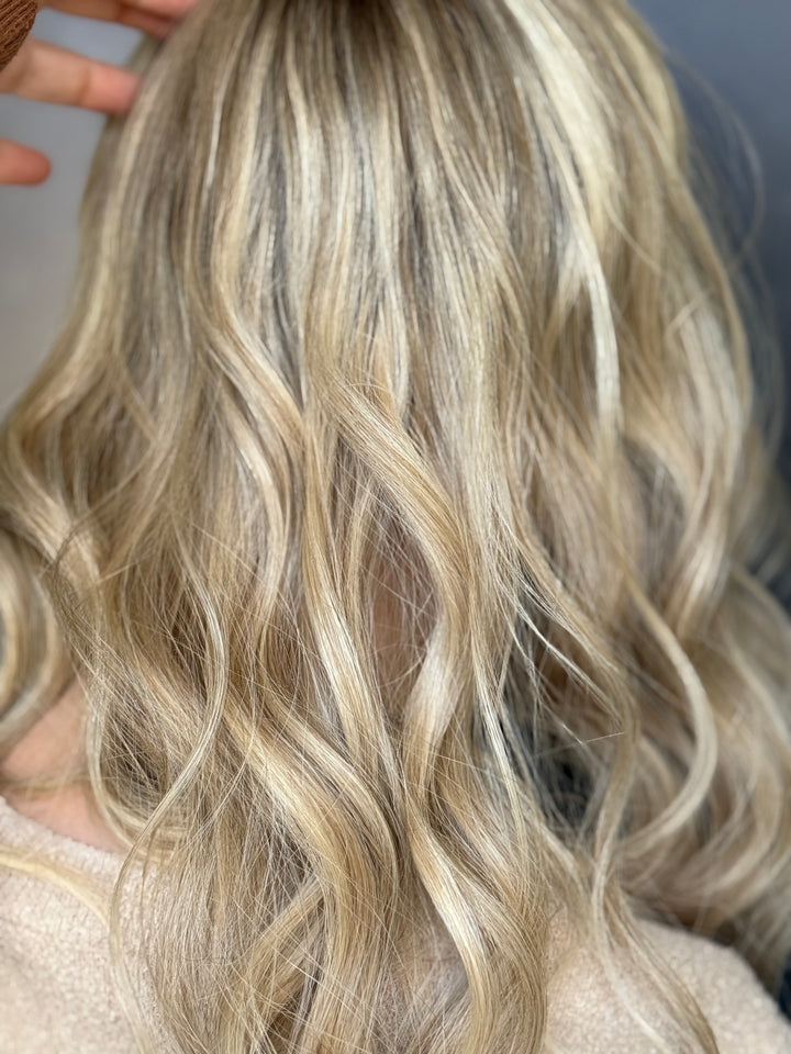 “Sunny” [8x8] 18” Lace Top Topper