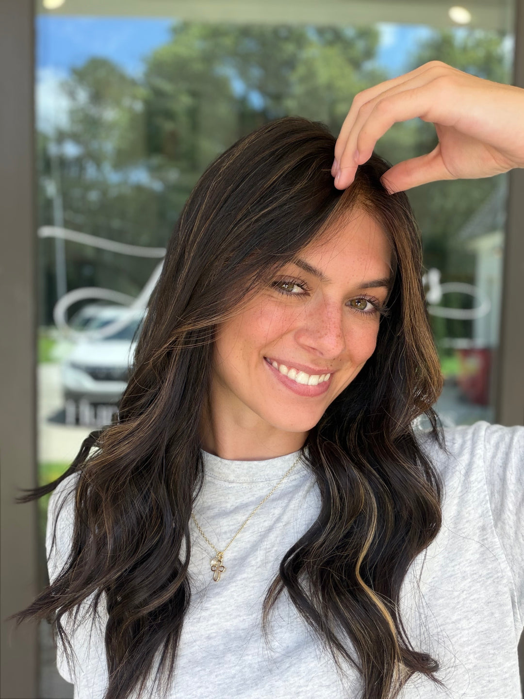 Jordyn w balayage [L] 20” Lace Top Wig