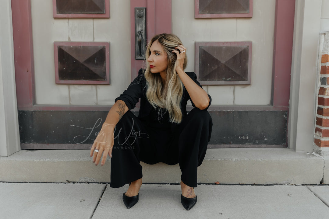 “Island Sun” Glam Co. 20” Lace Top Wig