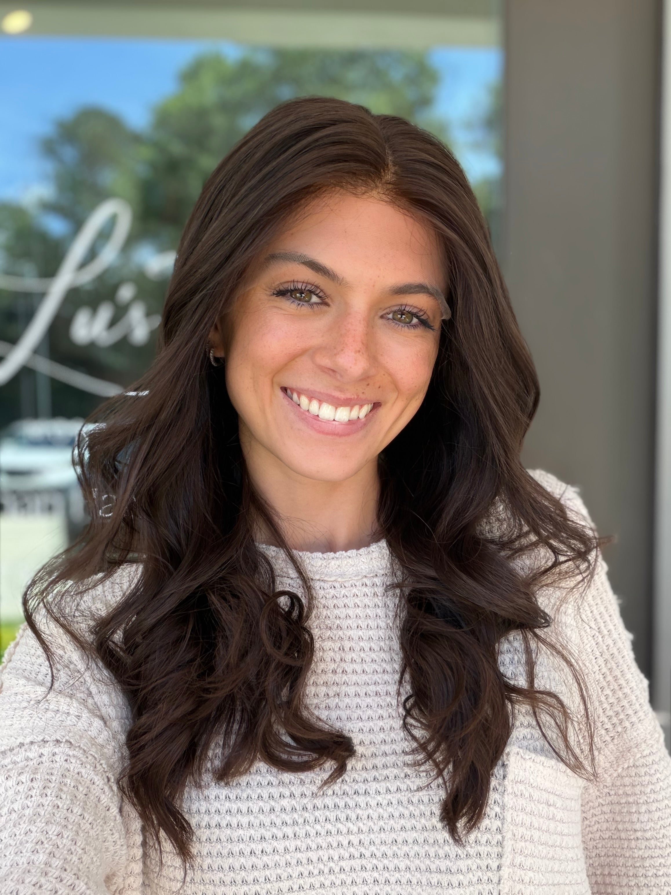 <b>Lauren</b><br> <I>Classic European Collection</I> <br> 21” Lace Top Wig