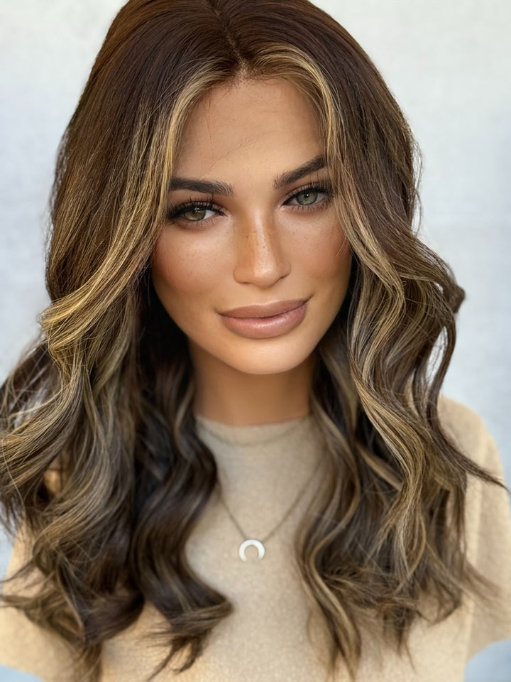 “3B2823” [S] 20” Lace Top Wig