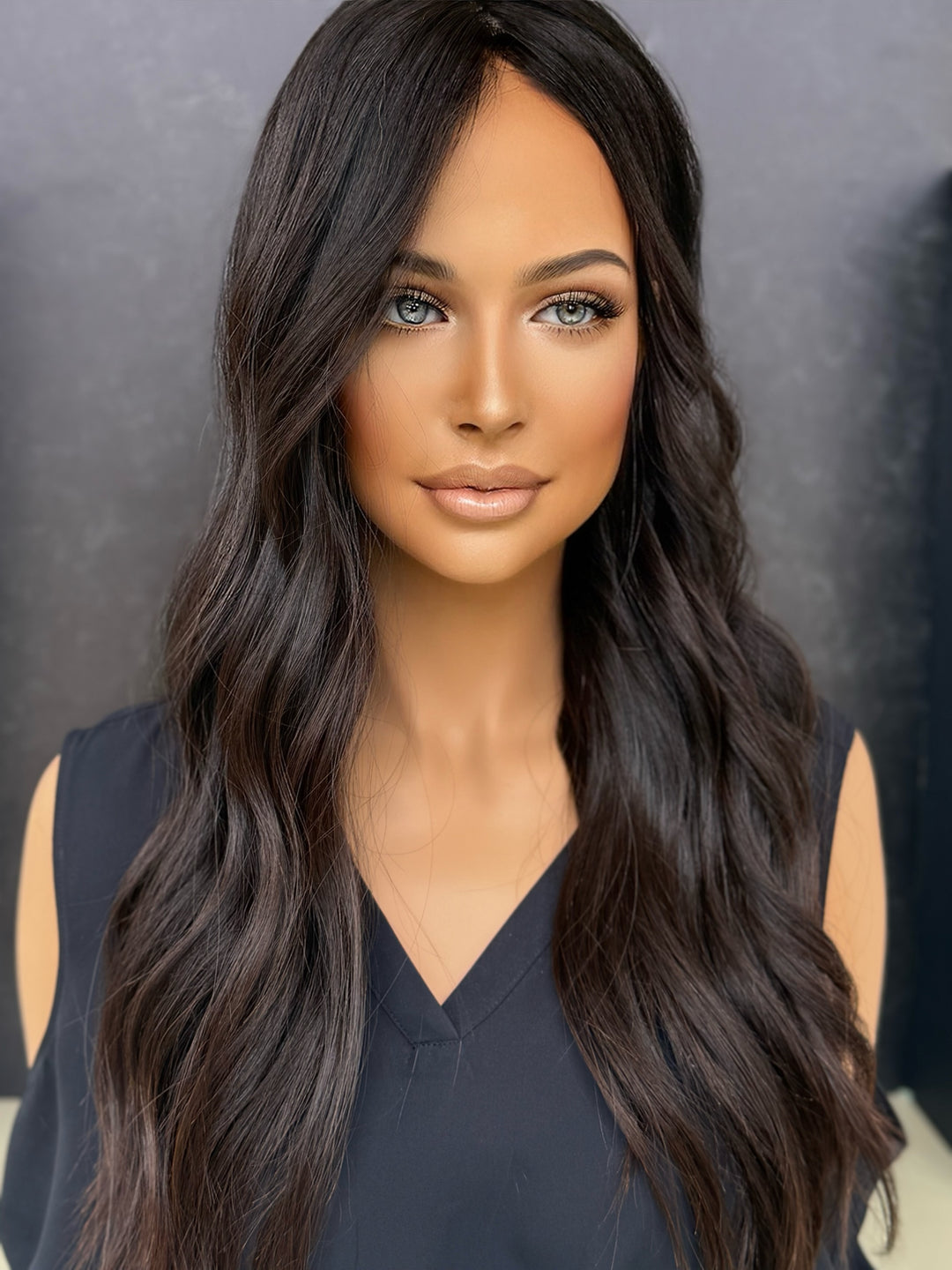 Halle [8x8] 22” Silk Top Topper