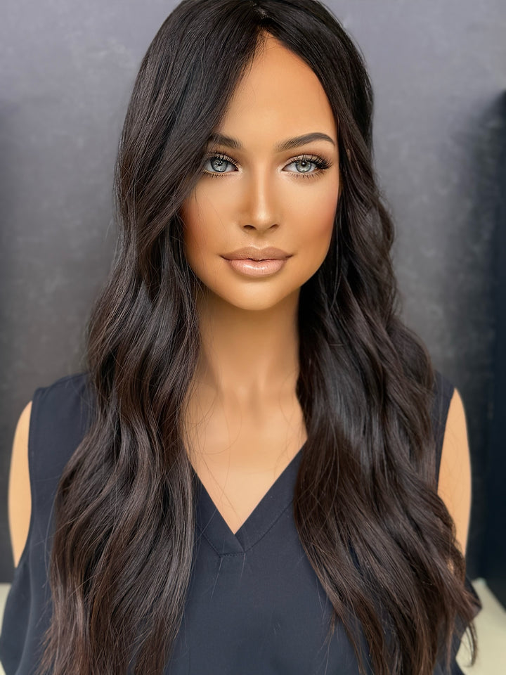 Halle [8x8] 22” Silk Top Topper