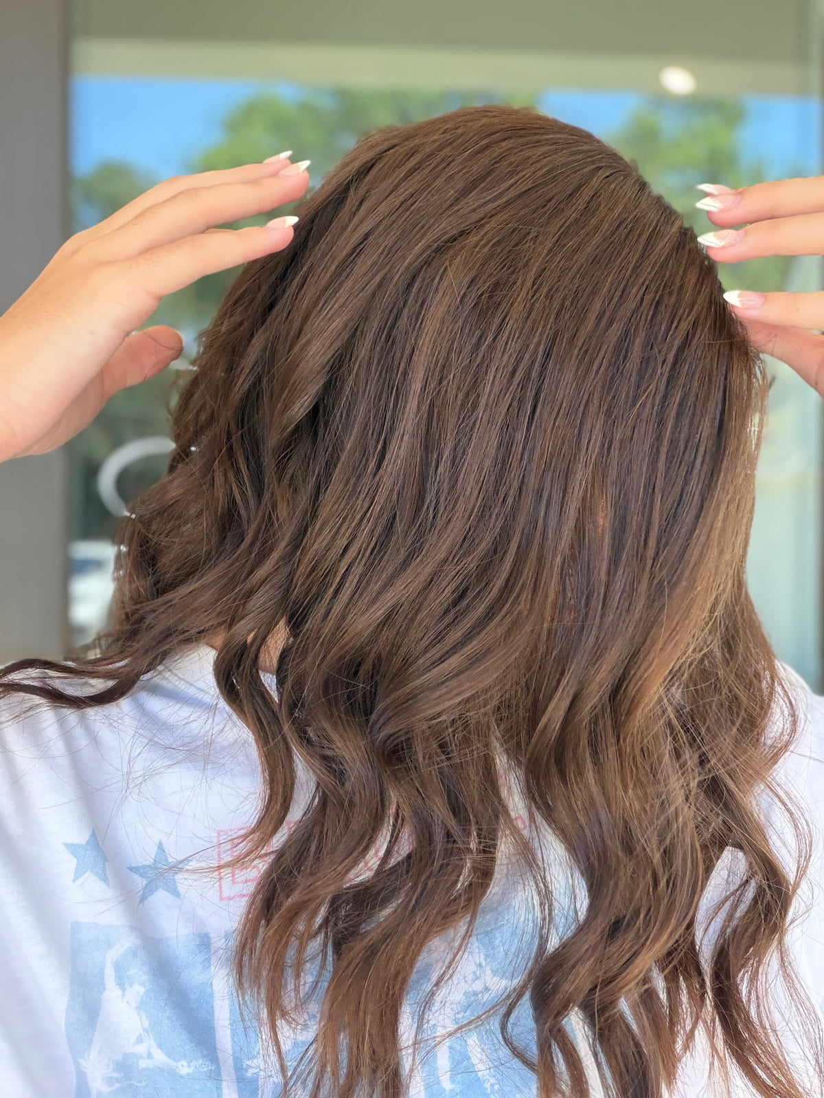 RESALE SS-0010 (M) 18” Lace Top Wig