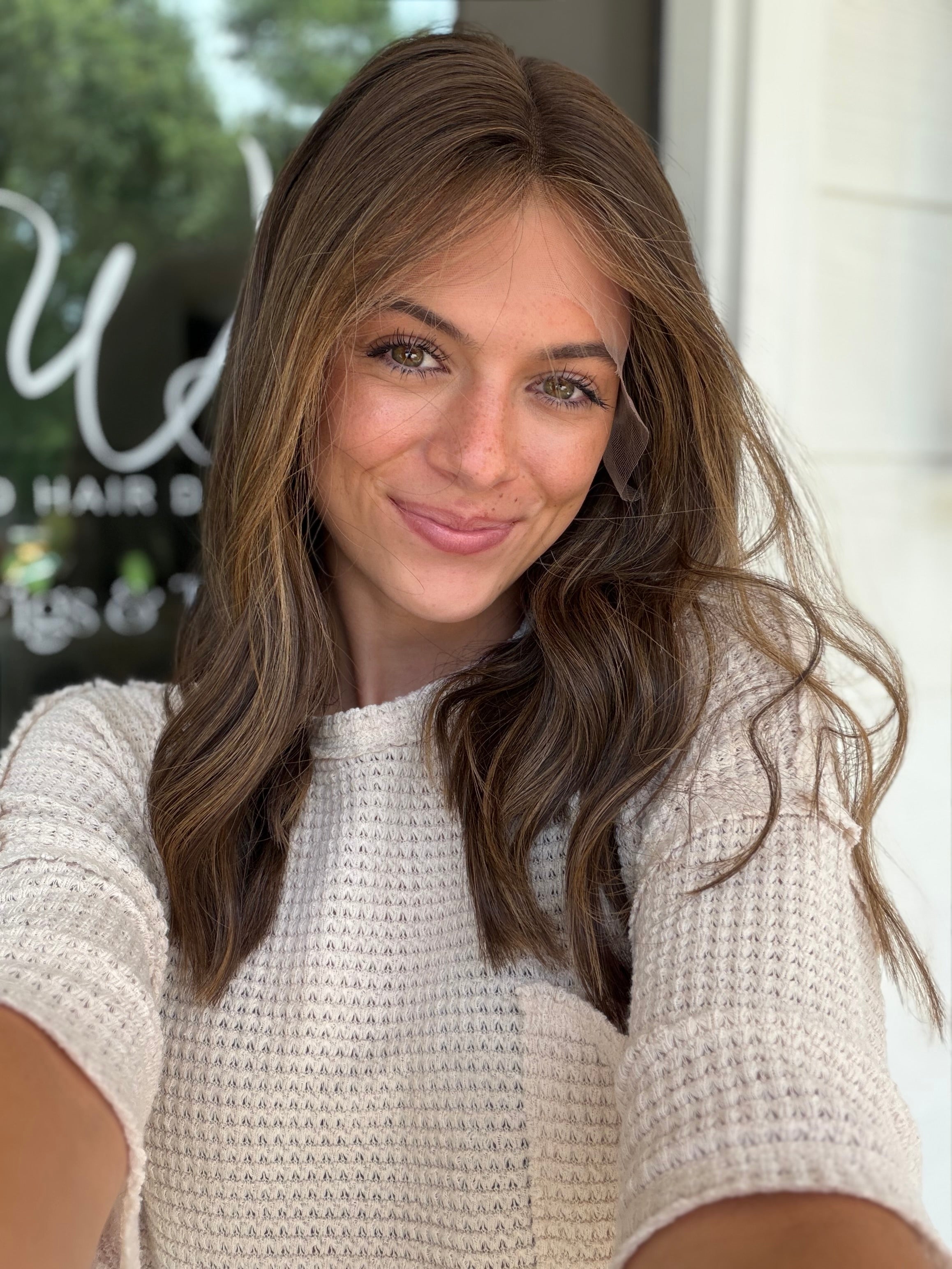<b>Lisa</b><br> <I>Signature Mongolian Collection</I> <br> 18” Lace Top Wig