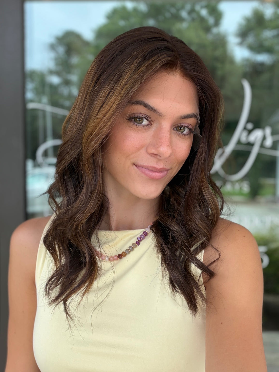 Cadence with balayage (S) 18” Lace Top Wig