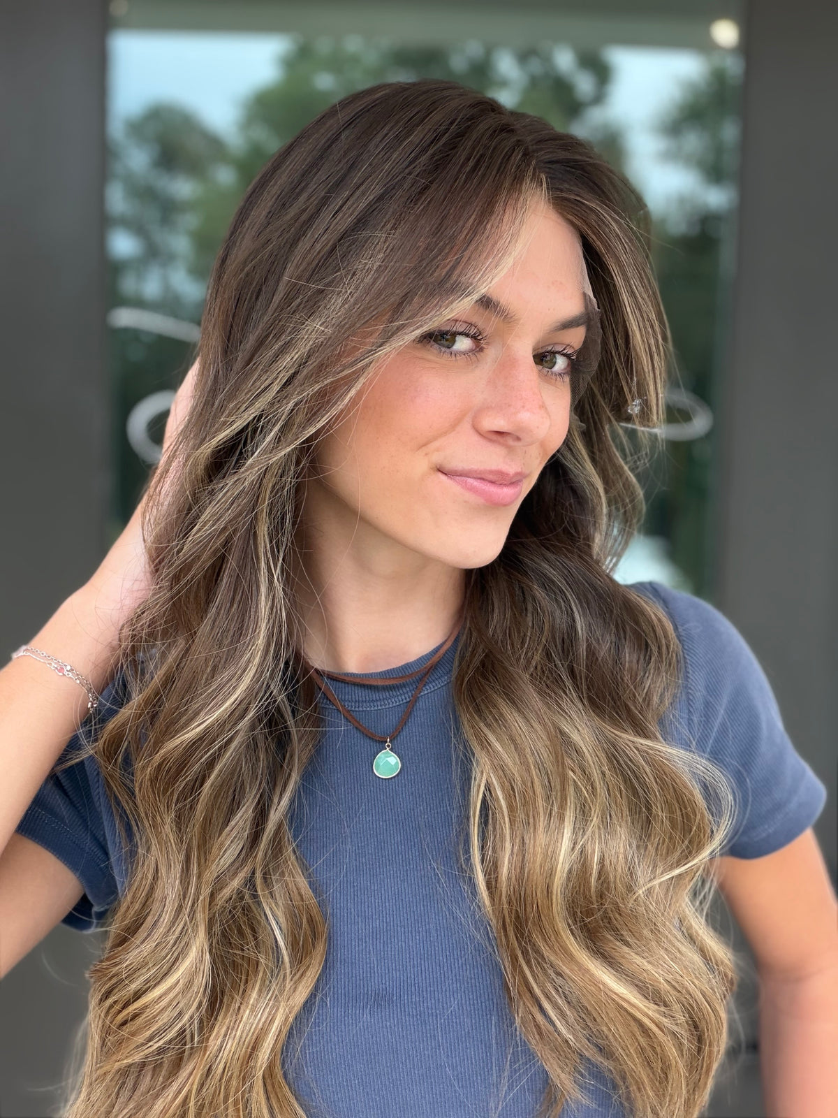 <b>Ella Langley</b><br><u>M</u> <br> <l>Signature Mongolian Collection</l> <br> 24” Lace Top Wig