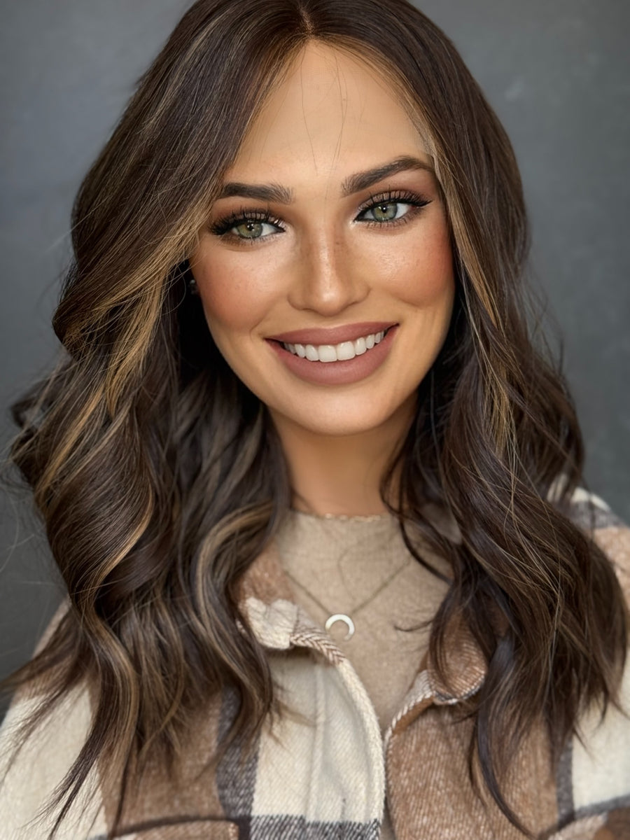 “Katie” [S] 18” Lace Top Wig