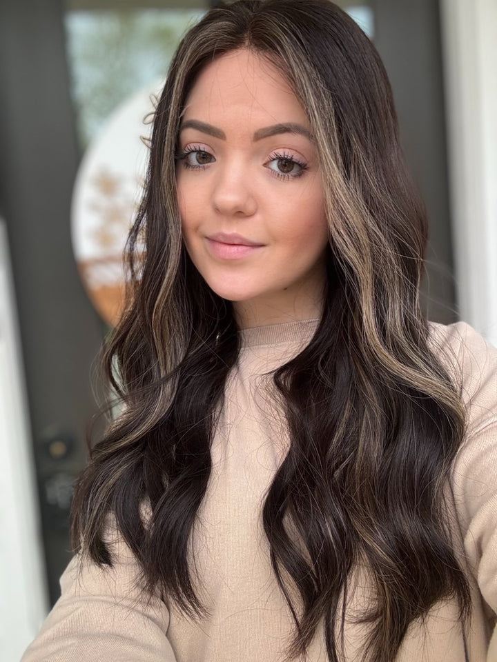 “3B2702” [XS] 22” Lace Top Wig