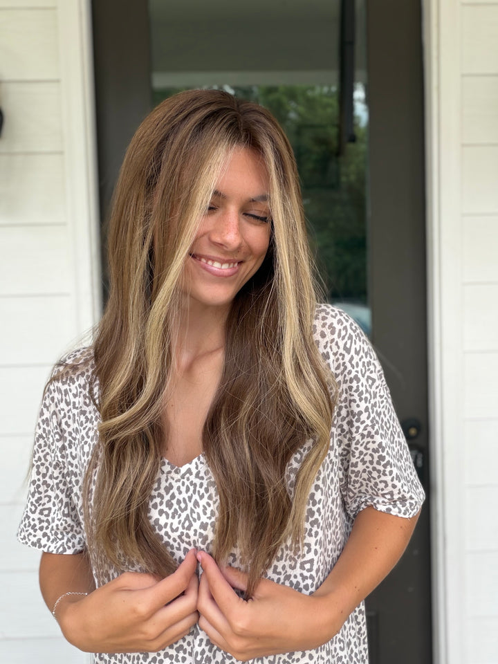 “B3006” (XS) 24” Lace Top Wig
