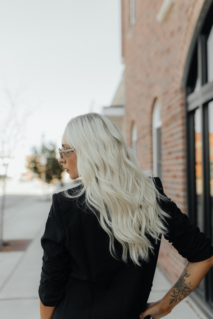 “Aurora” Glam Co. 22” Lace Top Wig