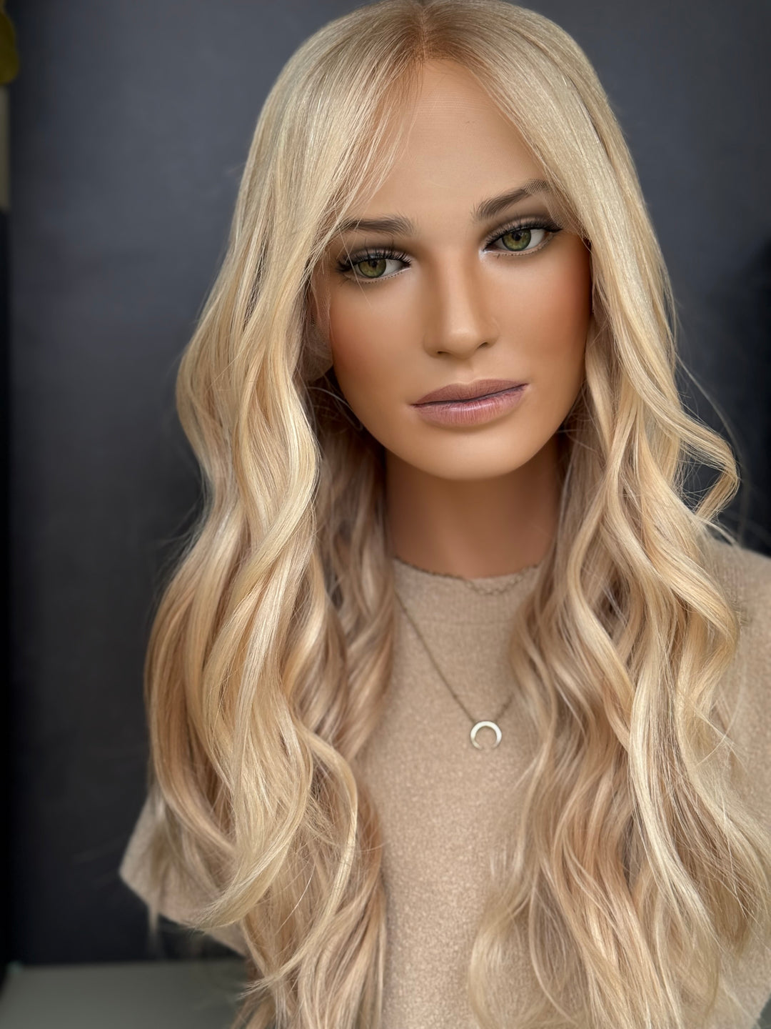 CLEARANCE SALE “Demi” 22” [S] Lace Top Wig