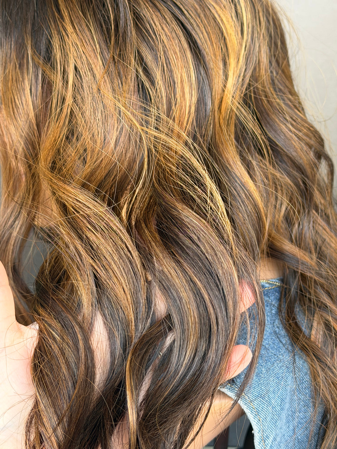 "Junie w/ balayage" 18" [M] Lace Top Wig