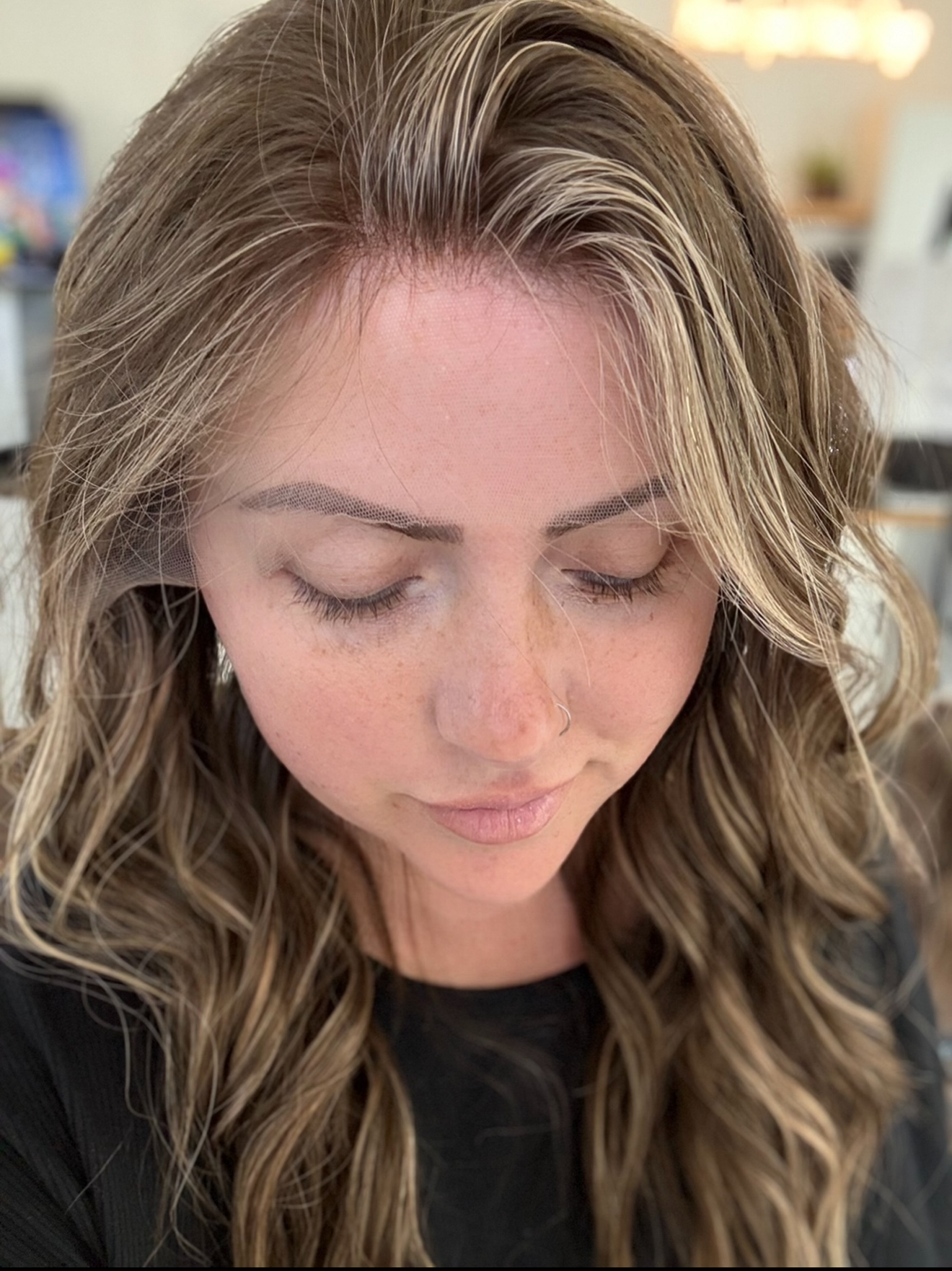 “Peyton” 18” [8x8] Lace Top Topper