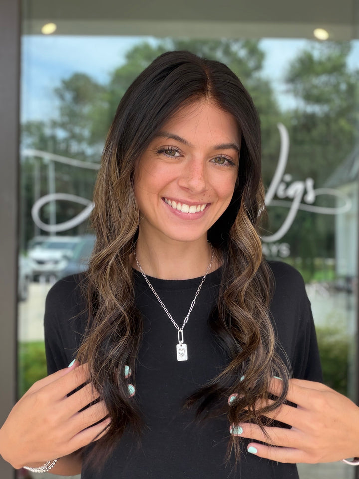 Jordyn with balayage (L) 22” Lace Top Wig