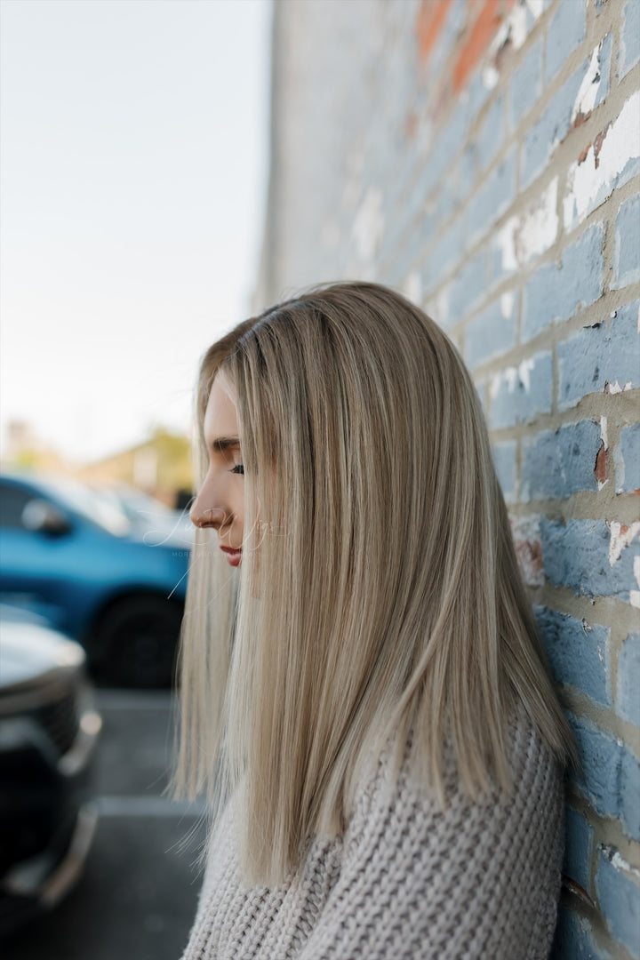 “Golden Hour” [M] 16” Lace Top Wig