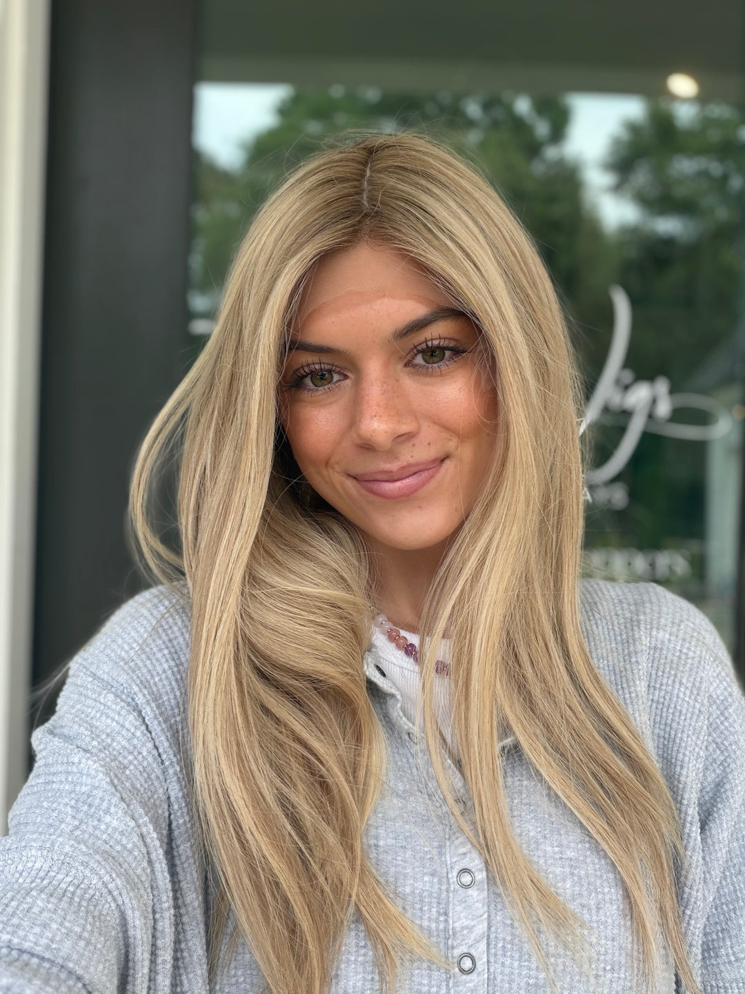Rachel (M) 22” Lace Front Silk Top Wig