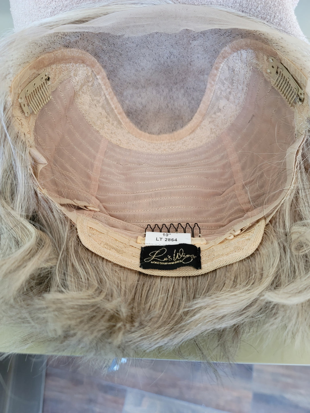 “Salt & Pepper” [S] 10” Lace Top Wig